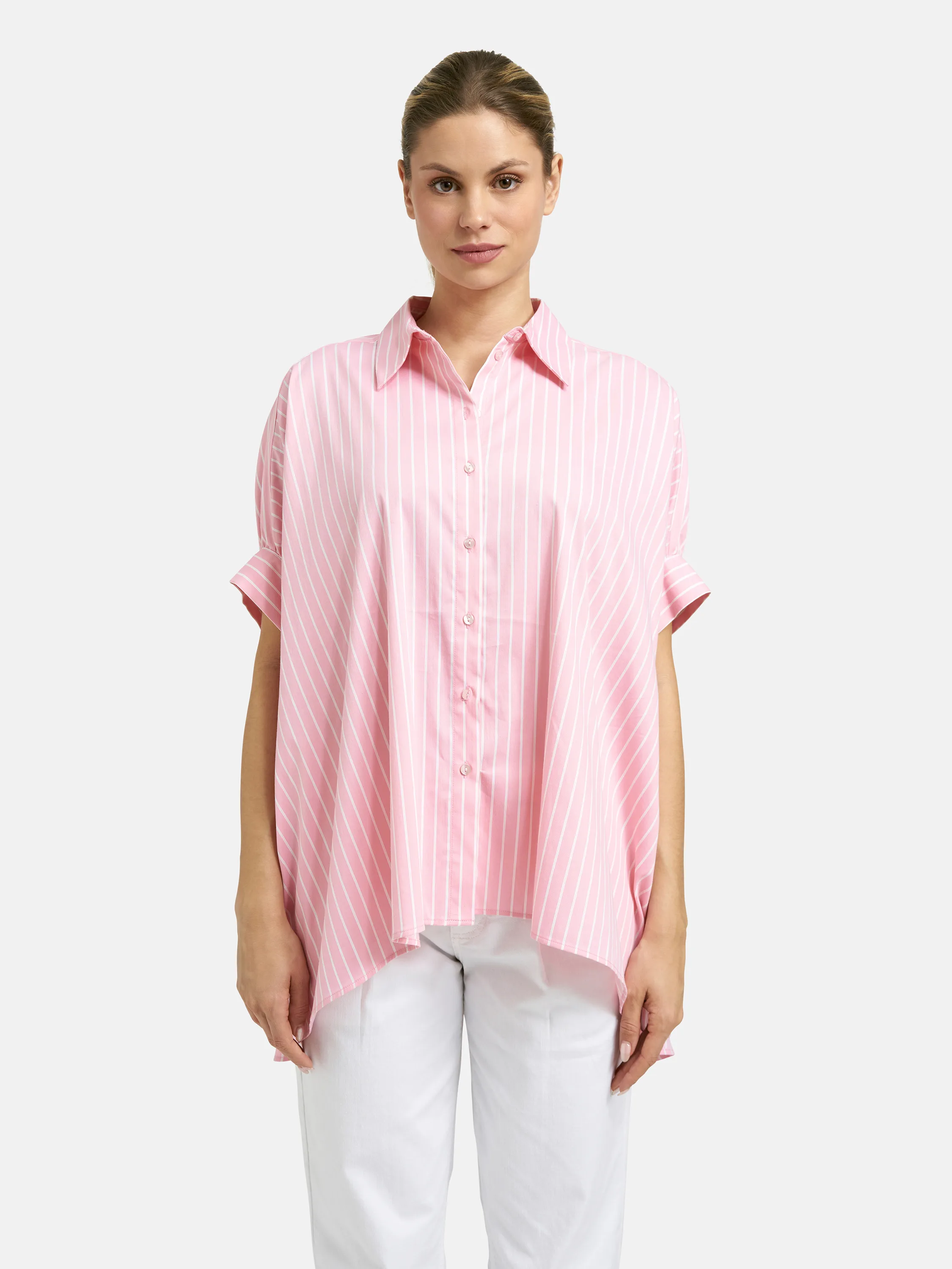 Striped Oversize Blouse