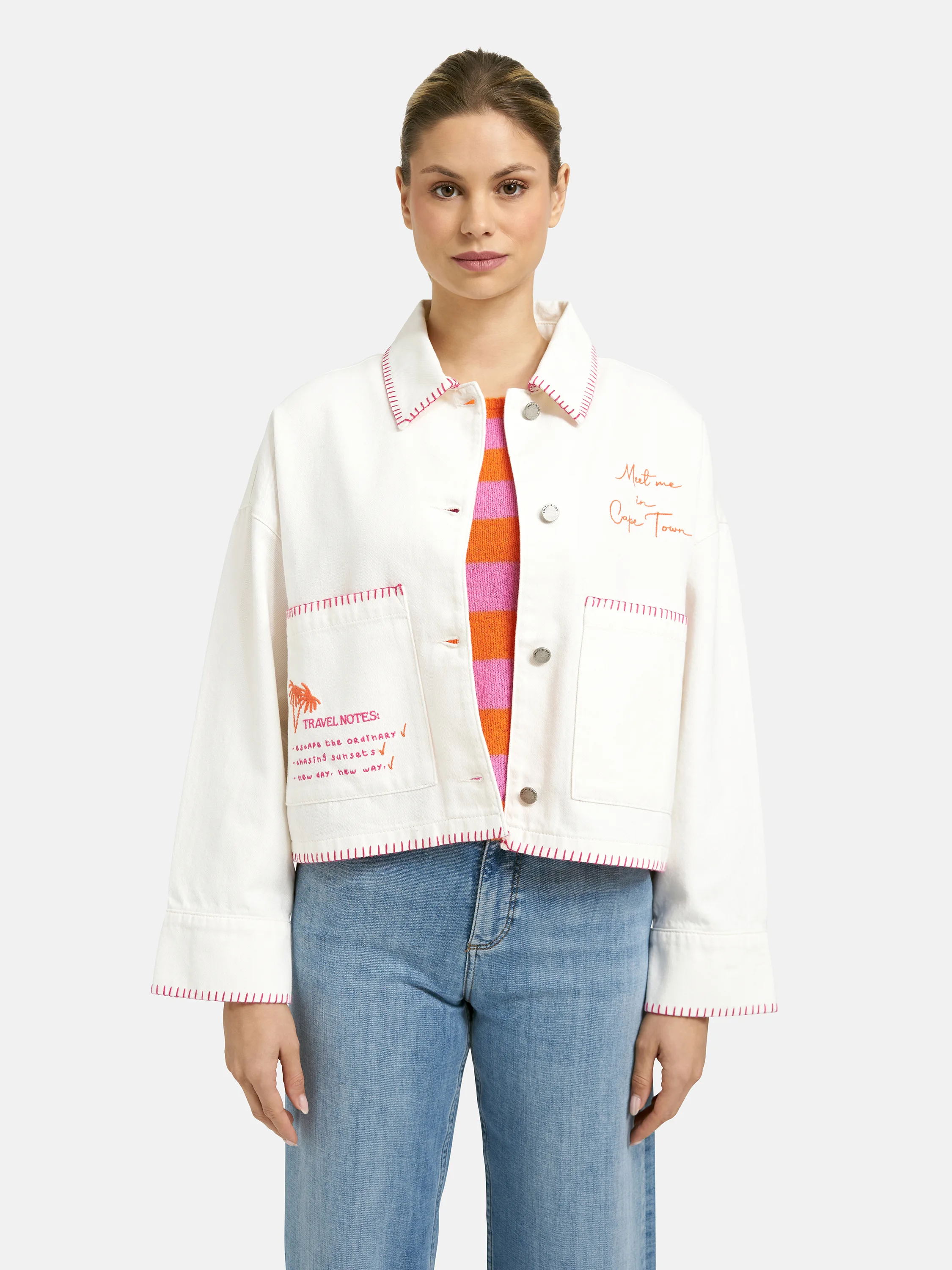 Overshirt With Embroidery