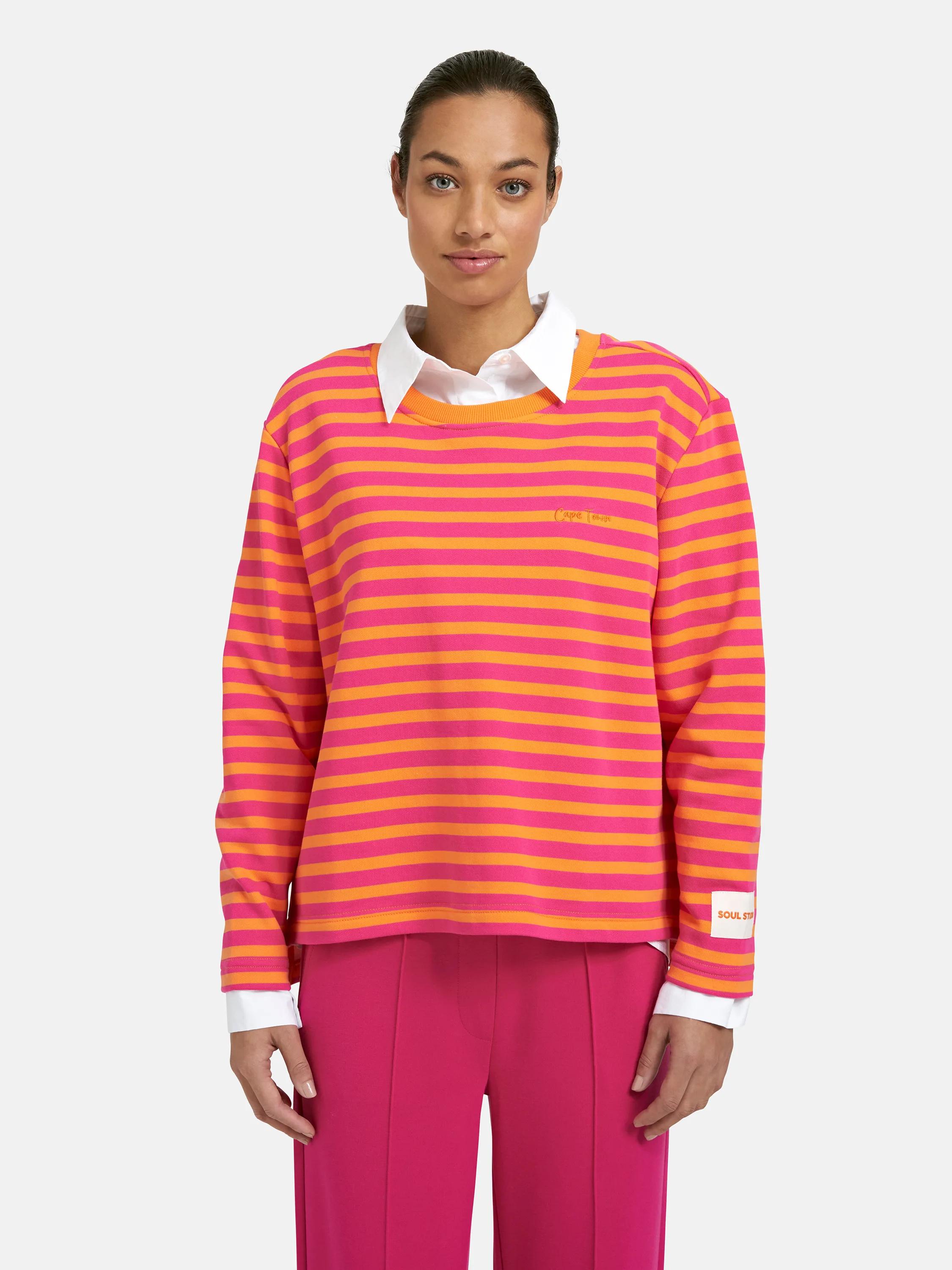 Boxy Sweatshirt Soul Studio Striped