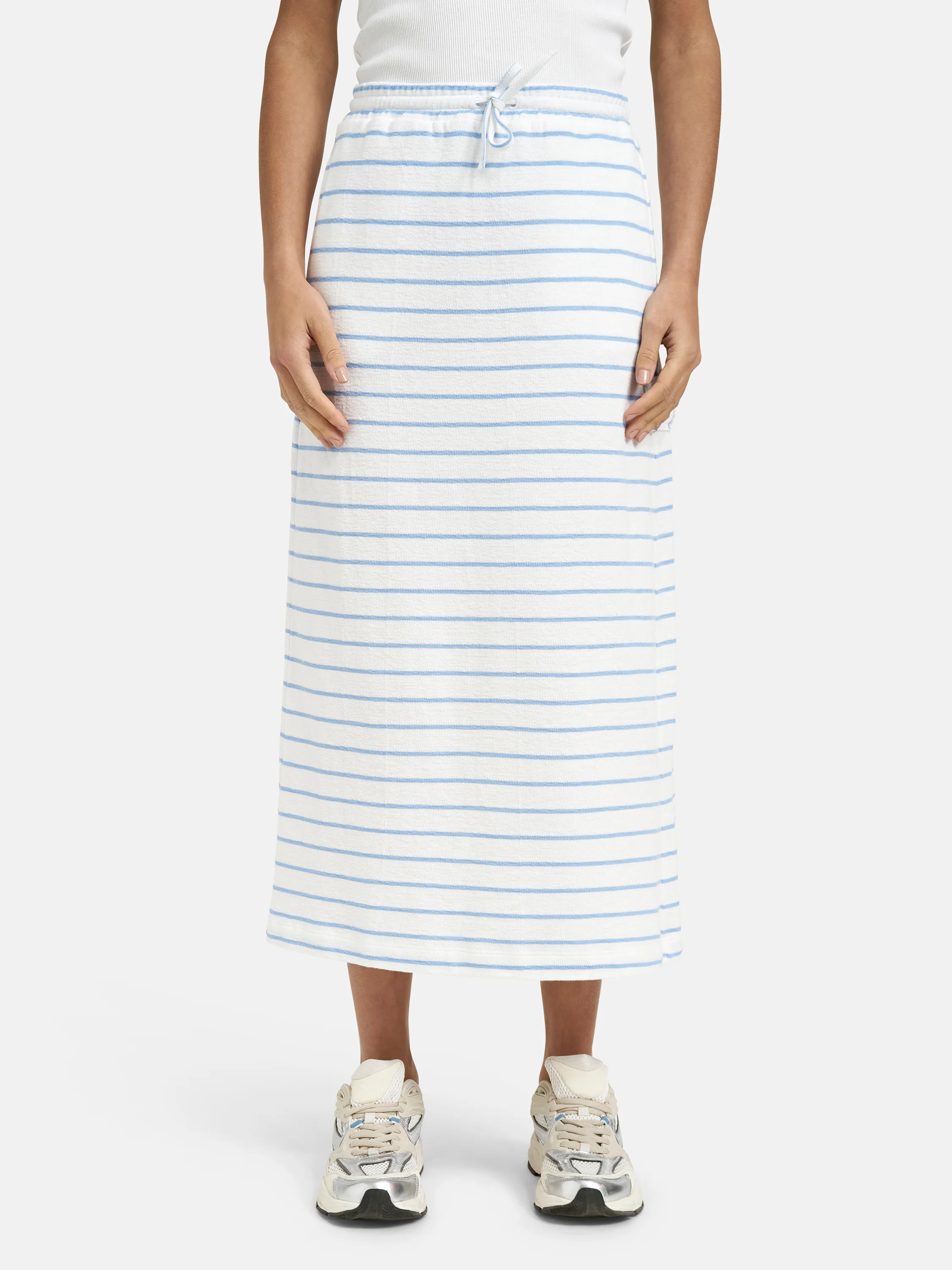 Knitted Striped Skirt