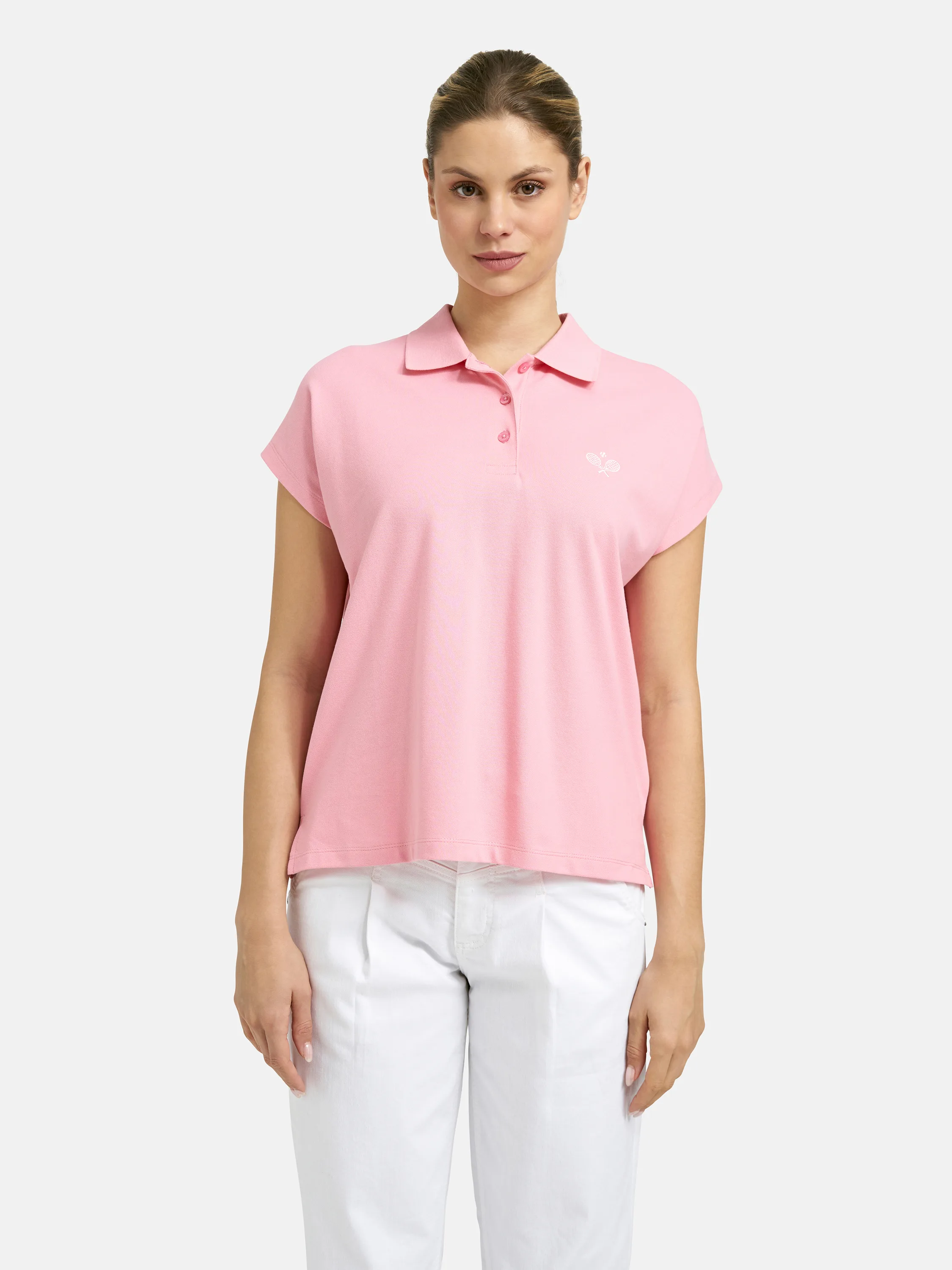 Oversize Polo Pique T-shirt
