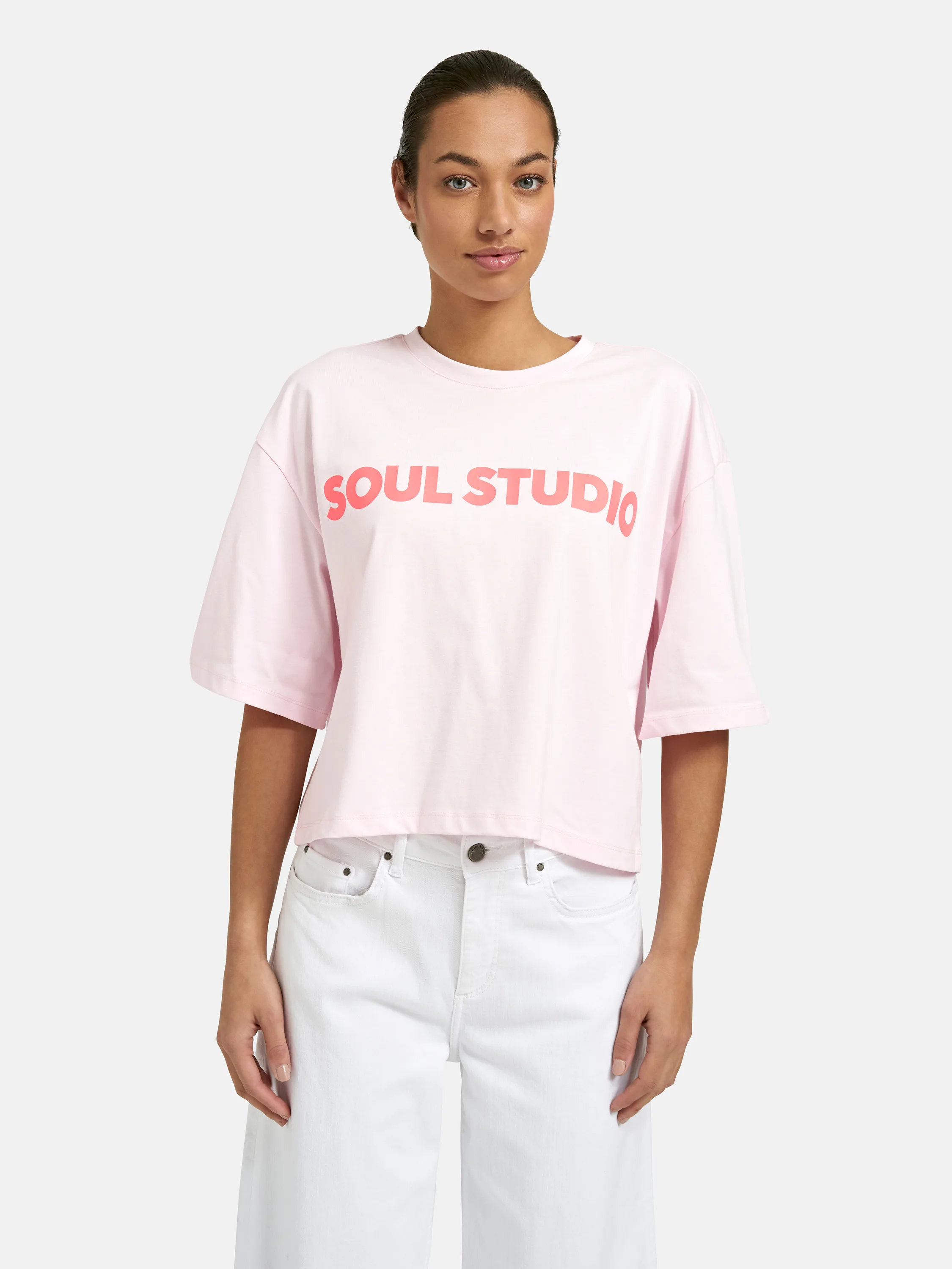 Boxy Cropped T-Shirt Soul Studio